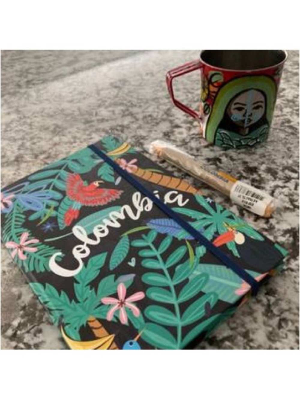Columbia Tropical Notebook and Mug Set